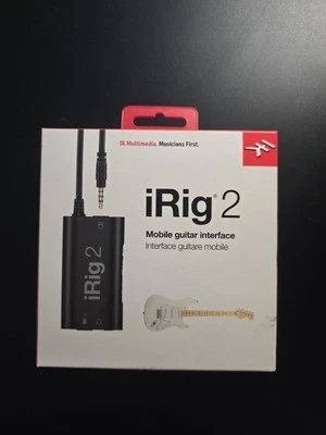 IK Multimedia iRig 2 Guitar Interface for iOS and Mac - Image 1 of 2