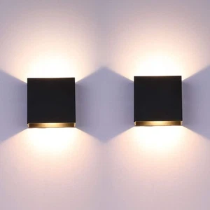 2Pcs LED Wall Lights Indoor Up Down Wall Lamp Wall Wash Light Modern Wall Sconce - Picture 1 of 15