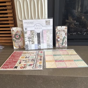 Konvolut BoBunny Sammelalbum Zubehör: Bemerkenswert, Sammlung, Sticker, Papier - Bild 1 von 11