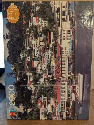 Super Big Ben Jigsaw Puzzle 2000 piece New Milton Bradley Vintage 1989 - Image 1 of 4