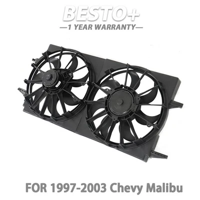 88986473 620-618 ventilador de refrigeración del radiador para Chevrolet Malibu 1997-2002 Foto 1 de 4