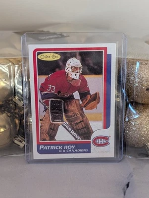 Patrick Roy 1986-87 O-Pee-Chee Rookie #53 OPC Montreal Salón de la fama RC Foto 1 de 4