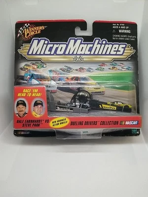 1999 Micro Machines Dueling Drivers Dale Earnhardt vs Steve Park Sealed - Image 1 of 4