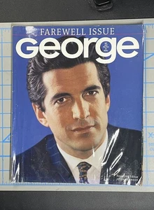 George Magazine Farewell Issue John Kennedy Jr. Founding Editor May 2001 Vintage - Picture 1 of 12