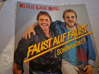 Klaus Lage Band – Faust Auf Faust (Schimanski) / Taxi, Vinyl, 7" Single - Bild 1 von 2