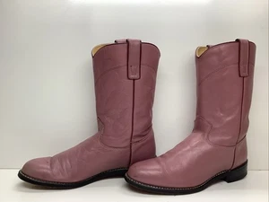 ROY COOPER DAMENSTIEFEL LILA ROSE WESTERN ROPER GRÖSSE 8,5 M - Bild 1 von 9