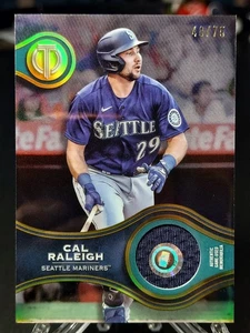 Cal Raleigh 2025 Topps Tribute Stamp of Approval Game Used Patch Gold #/75 - Bild 1 von 3