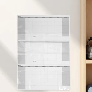 Erasable Monthly Plan Dry Erase Wall Calendar Classroom Whiteboard - Picture 1 of 12