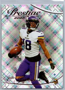2023 Panini Prestige Justin Jefferson Xtra Points Minnesota Vikings - Bild 1 von 2