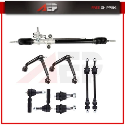 9 Pcs For Ram 1500 2002 For Dodge Ram 1500 4X4 Power Steering Rack And Pinion Foto 1 de 4