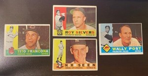 1960 Topps Baseball You Pick #4-470 GD-VG! Finish your set!! You Pick!!
