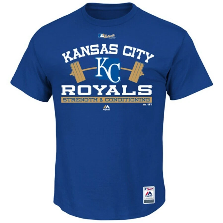 Camiseta Grande Fuerza y Acondicionamiento Kansas City Royals Nueva Sellada de Fábrica Foto 1 de 1