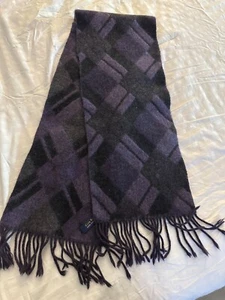 Sciarpa Club Room Luxury 100% Cashmere Nappa MAI INDOSSATA SPEDIZIONE GRATUITA - Foto 1 di 3