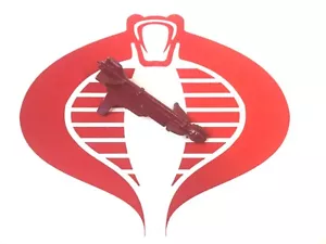 Alien Visitors Robo Fighter Arma Rossa PISTOLA Accessorio Figura Originale - Foto 1 di 2
