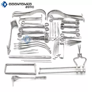ODM 197-TEILIGES LAPAROTOMIE-SET - CHIRURGISCHE MEDIZINISCHE INSTRUMENTE DS-1020 - Bild 1 von 3