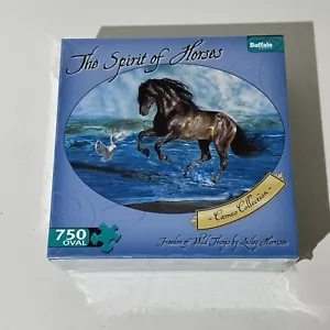 Buffalo Games The Spirit of Horses Puzzle 750 PC Cameo Collection Factory Sealed - Picture 1 of 5