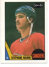 STEPHANE RICHER NHL ROOKIE CARD 1987-88 OPC #233