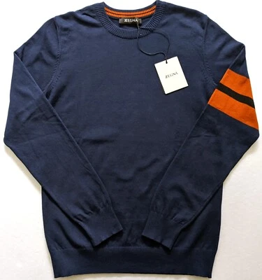 ZEGNA SUÉTER DE PUNTO SLIM FIT AZUL OSCURO PARA HOMBRE TALLA 3XL Foto 1 de 4