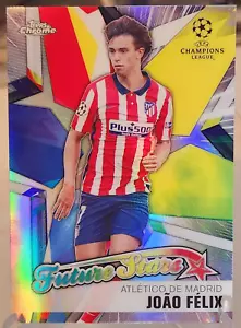 Joao Felix 2020-21 Topps Chrome UCL Future Stars #FS-JF Madrid - Picture 1 of 2
