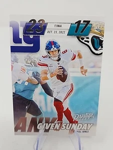 2023 Panini Prestige - Any Given Sunday #AGS-7 Daniel Jones - Picture 1 of 12