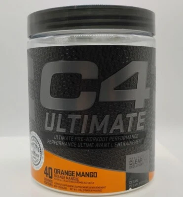 Cellucor C4 Extreme - ULTIMATE Pre-Entrenamiento - 40 Porciones - Mango Naranja Foto 1 de 4
