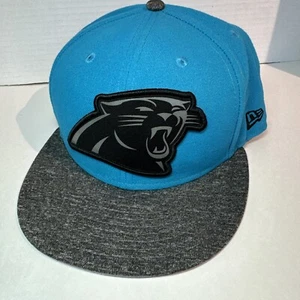 Carolina Panthers New Era 9Fifty Blue Gray NFL Football Team Logo Snapback Cap - Picture 1 of 19