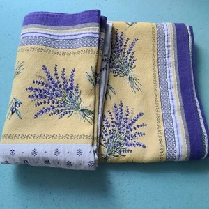 La Cigales French Provence tablecloth Lavender Olives Cotton Tapestry 53"x57" - Picture 1 of 13
