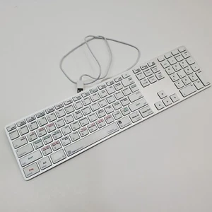 LogicKeyboard Autodesk Smoke Apple Ultra Thin Aluminum Keyboard, Dual USB 2.0 - Picture 1 of 12