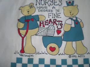 T-shirt infermiere novità vintage taglia grande - nuova senza etichetta - Foto 1 di 4
