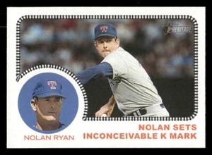 2022 Topps Heritage #AA-9 Nolan Ryan All Aboard! - Picture 1 of 2