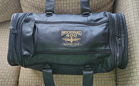 Givenchy Premium Swag Brickyard 400 Inaugural Race Leather Duffel Indianapolis Cover