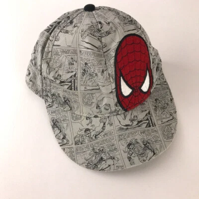 Spiderman hat Ultimate 50 edition covered in comics black and white - Image 1 of 3