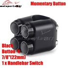 2-3-4-Button Motorcycle Momentary Switch For Cafe Racer 1? or 7/8? Handlebars