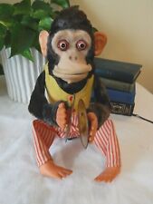 VTG 1950/60'S CK Musical "Jolly Chimp" Cymbals Toy Monkey WORKING Japan