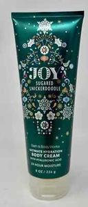 Joy Sugared Snickerdoodle Bath & Body Works Body Cream 8 oz Spice Vanilla Musk - Picture 1 of 2