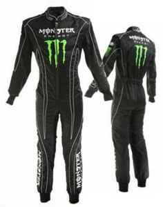 GO KART RACING SUIT CIK FIA LEVEL 2 SUIT WITH DIGITAL SUBLIMATION PRINT - Picture 1 of 3