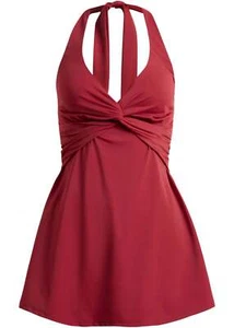 Shape Badekleid Gr. 48 Rotbraun Bade-Kleid Schwimmanzug Form-Badeanzug Neu* - Bild 1 von 1