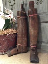 Primitive Wooden Boot Lasts / Stretchers ~ Militarily Collectable ~ Quirky Decor