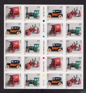 2002 Christmas Toys Sc 3645e mint 37c booklet plate number 2221 - Picture 1 of 2