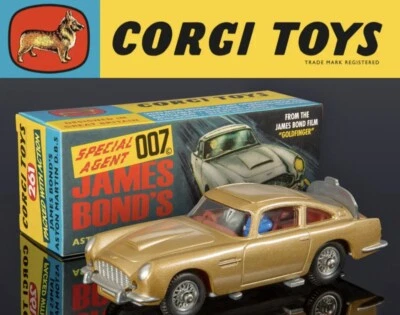 Corgi Re-Issue James Bond 007 Gold Aston Martin DB5 261 Exclusive Club Issue - Image 1 of 4