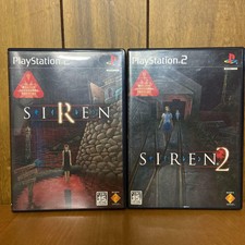 PS2 SIREN 1 & 2 game set Needs Japanese Console Used From Japan PlayStation 2
