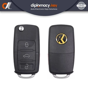 Xhorse Flip Remote Key 3 Buttons Knife Style Wire Type XKLKS0EN - Picture 1 of 1