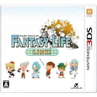 Fantasy Life LINK! Unopened Nintendo 3DS LEVEL 5 Action RPG Game Sealed Japan 34 - Image 1 of 4
