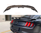 For Mustang Gt350 2015-2023 Carbon Fiber Car Rear Spoiler Trunk Wings Cover 1Pcs