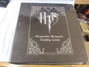 HARRY POTTER MEMORABLE MOMENTS BASE SET 1 UND 2 MIT BINDER - Bild 1 von 13