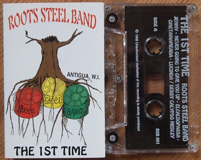 ROOTS STEEL BAND - THE 1st TIME (SOUND YARD RSB 001) 1996 CASSETTE CARIBBEAN EX! - Image 1 of 3
