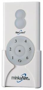DC HAND HELD REMOTE TRANSMITTER by Minka-Aire RC1000 in White Finish