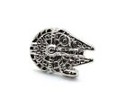 TaRa STAR WARS Pin Badge Enamel Lapel Metal Novelty Millennium Falcon Gift UK