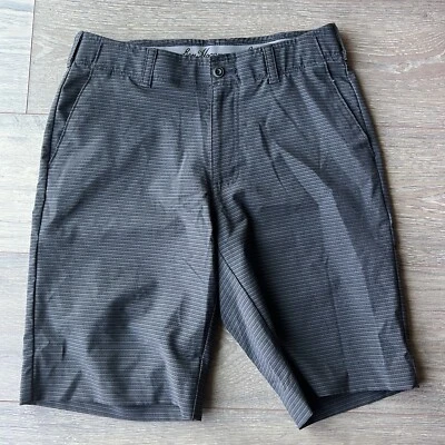 Мужские шорты Ben Hogan 29 черный серый гольф производительность Chino гольфист - Изображение 1 из 4