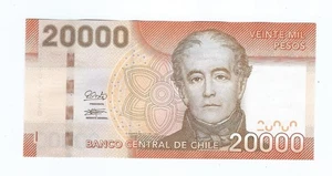 Chile 2022 Andres Bello 20.000 pesos  UNC - Picture 1 of 2